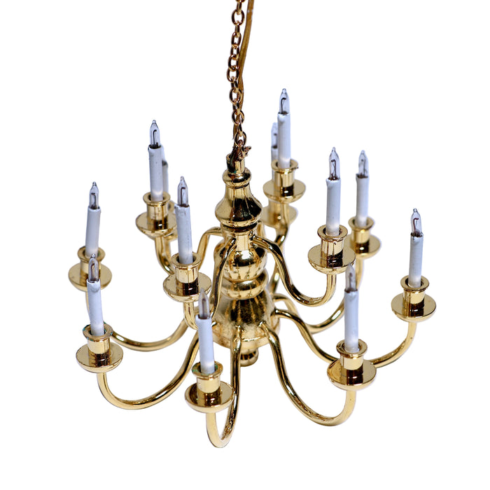 12-haarainen kynttiläkruunu 12v.