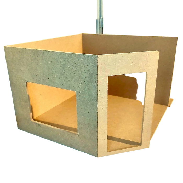 nukkekodin rakennus.