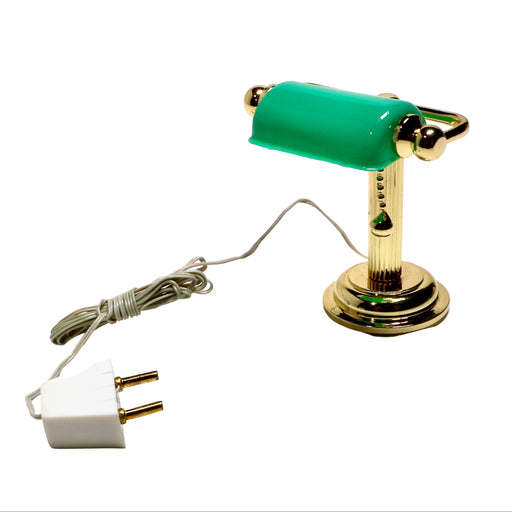 pöytälamppu vihreällä kuvulla