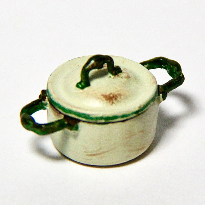 Pot, battered, small