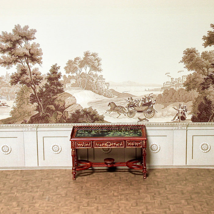 Wallpaper, Les Courses, landscape panel