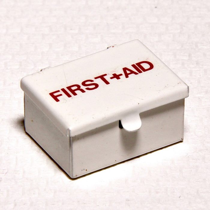 First aid box, metal