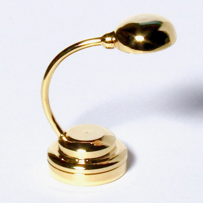 Table lamp, brass, small, LED