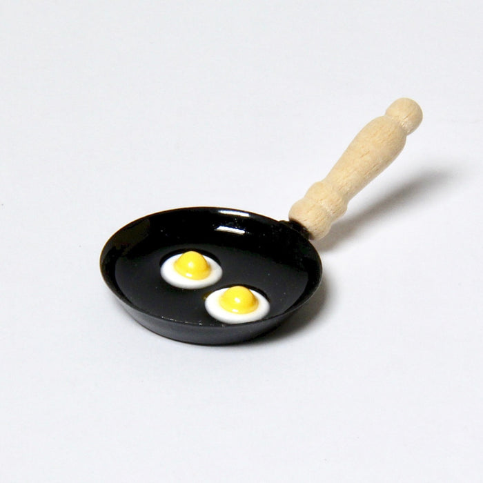 Eggs in a frying pan