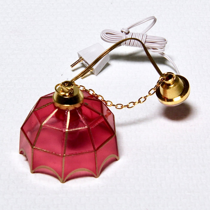 Kattovalaisin, Tiffany punainen, 12V