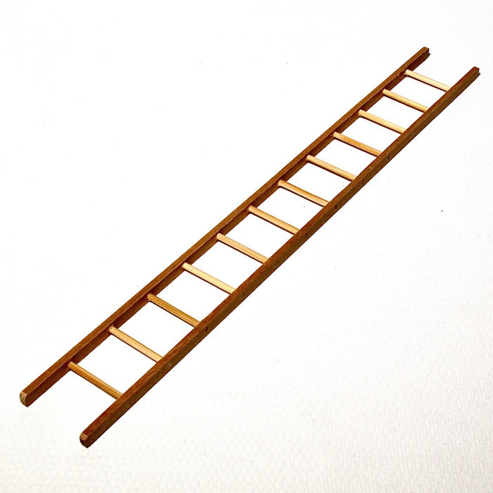 High ladder, made of wood, 30 cm