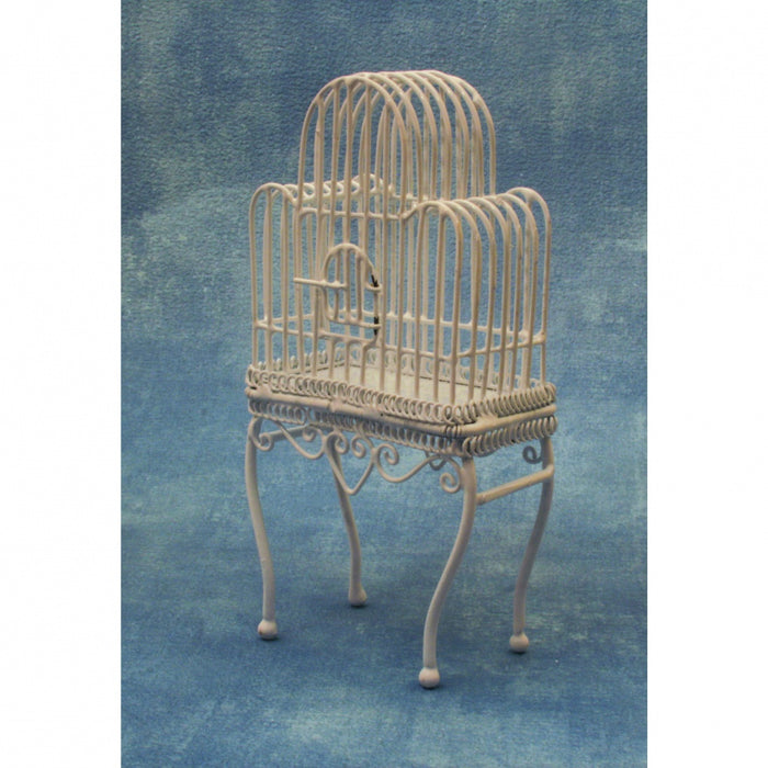 Birdcage, large, white