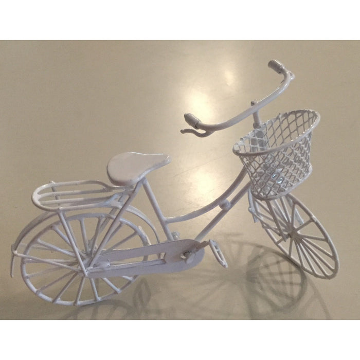 Shopping bicycle, white