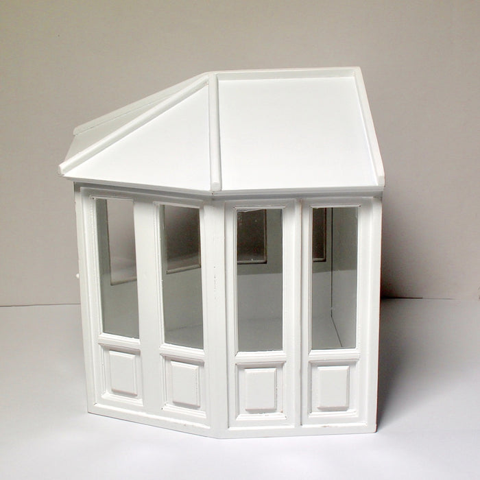 Conservatory / gazebo / glass veranda, white