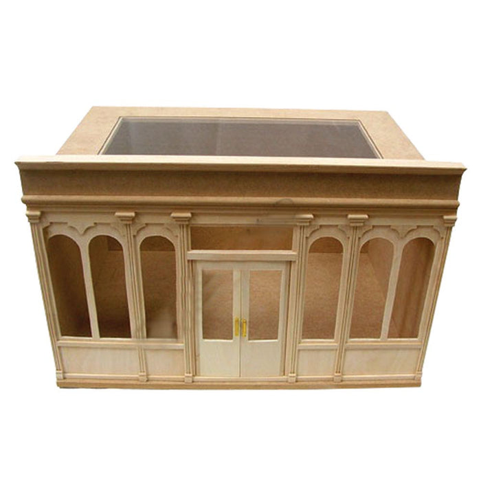 Roombox, leveämpi kauppa, maalaamaton