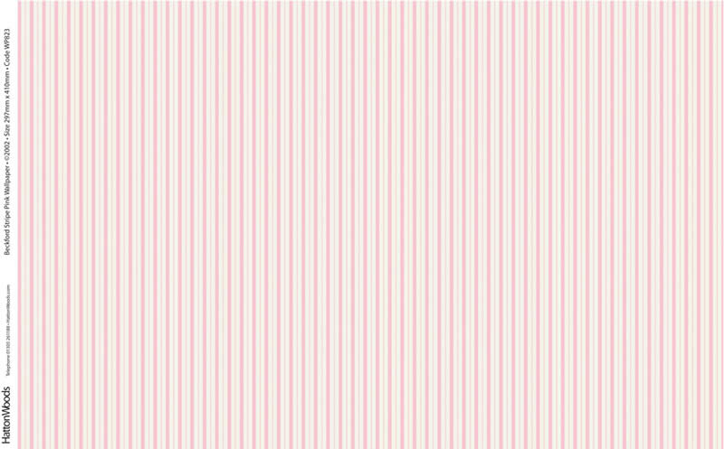 Tapet, Beckford Stripe rosa