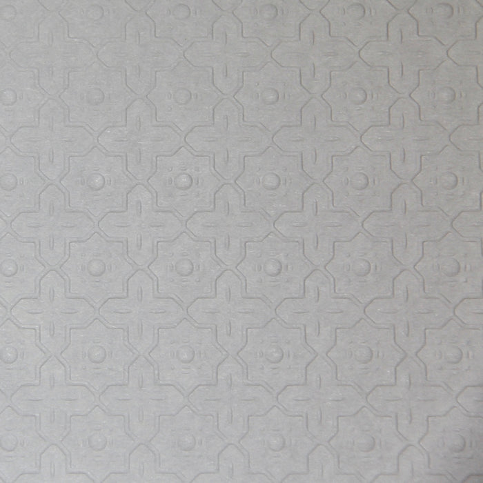 Inner ceiling material, embossed, white