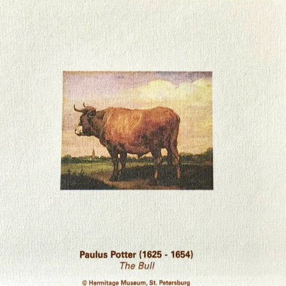 Painting Paulus Potter, 'The Bull'