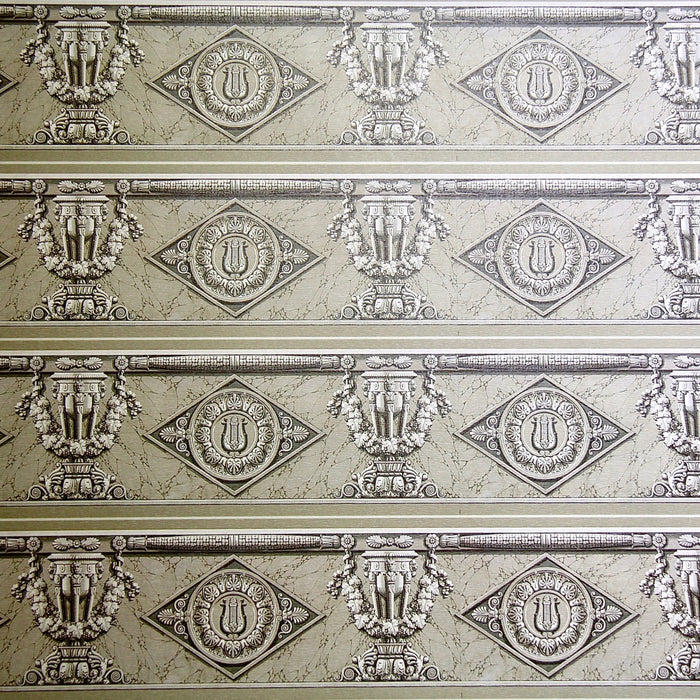 Wall panel, grey-white Offrant