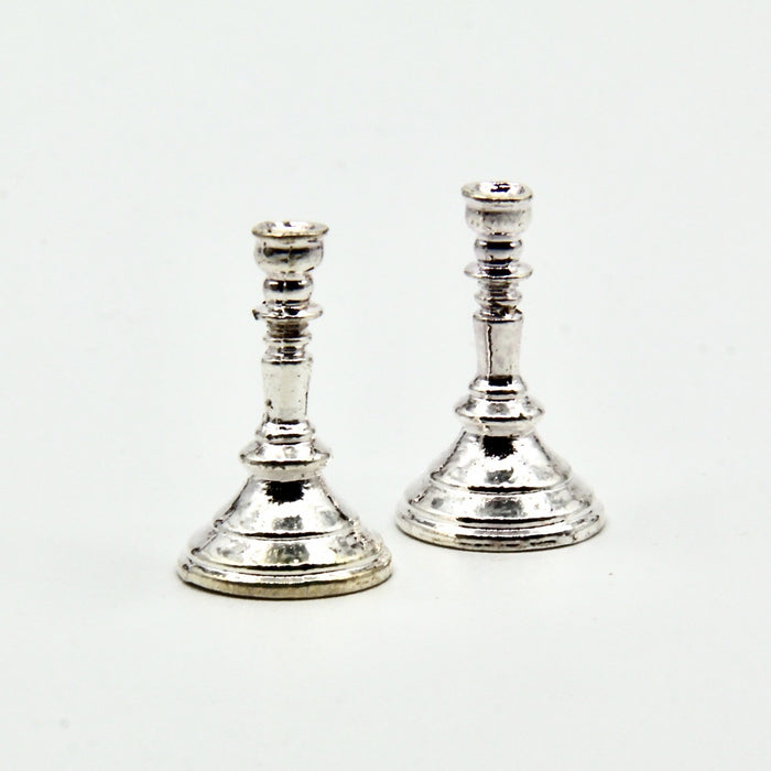 Candlestick, silver, 2 pcs