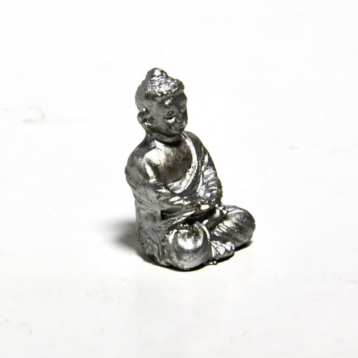 Buddha staty, silver