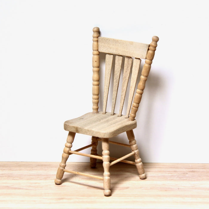 Stool, decorative, made of wood