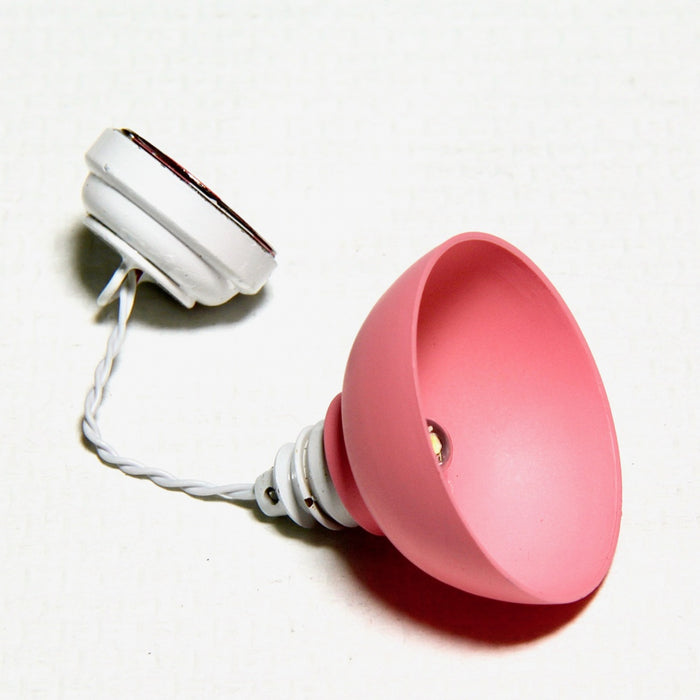 Ceiling lamp, pink LED