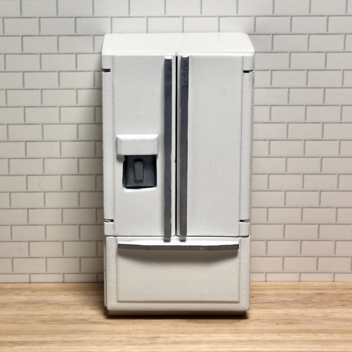 Refrigerator, Yankee cabinet, white