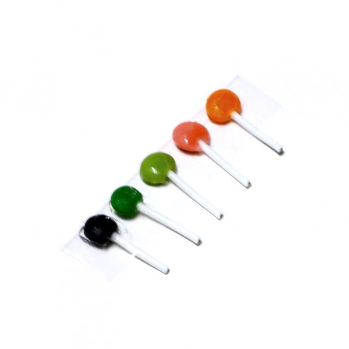 Lollipops in cellophane, small, 5 pcs