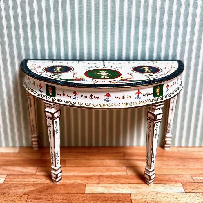 Side table, Viktoria, hand-painted quality furniture