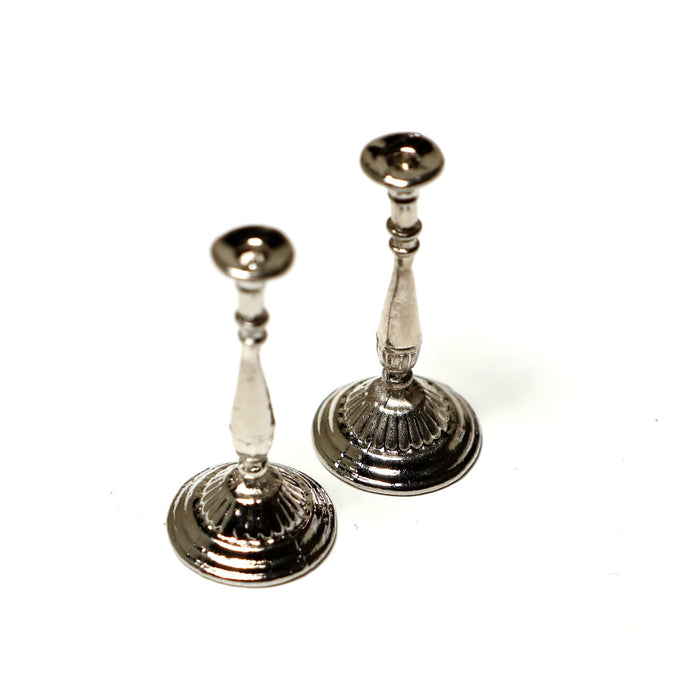 Candlestick, silver, 2 pcs