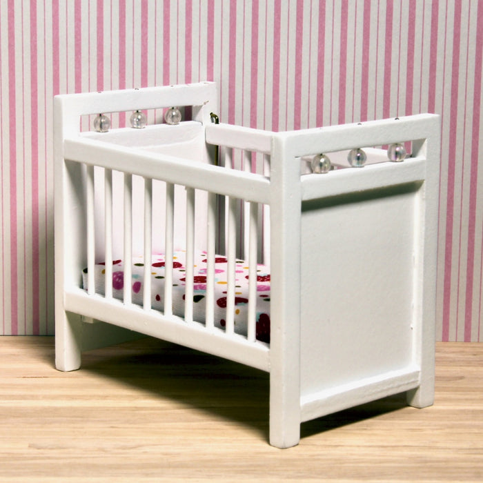 Children's cot, white