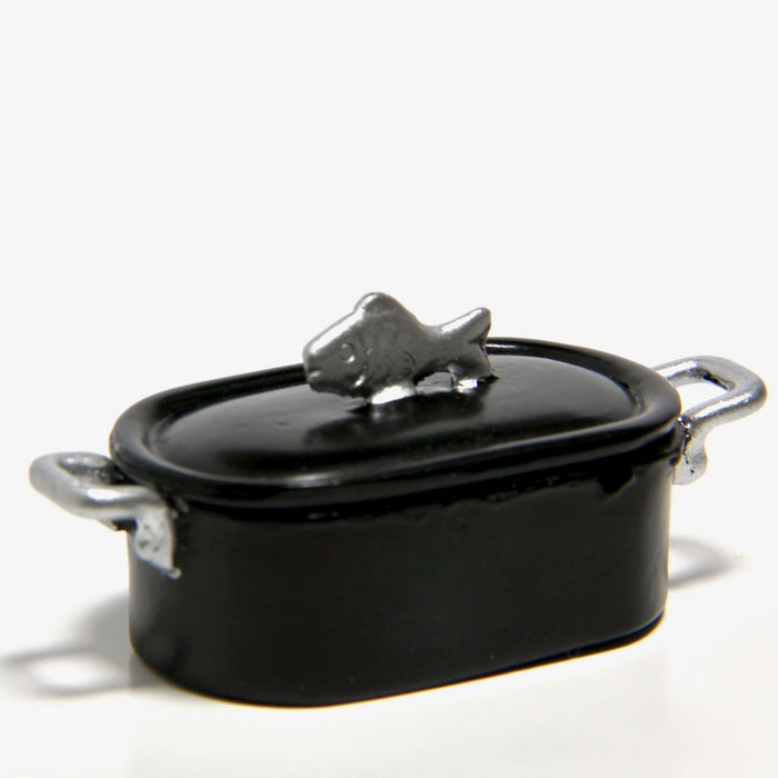 Pot, fish pot, black