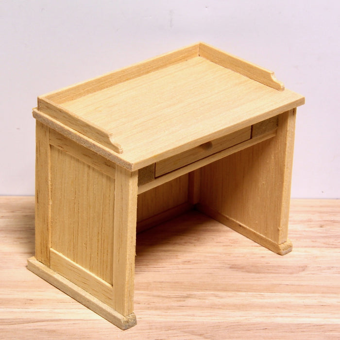 Side table, sales counter, with box, finished in wood