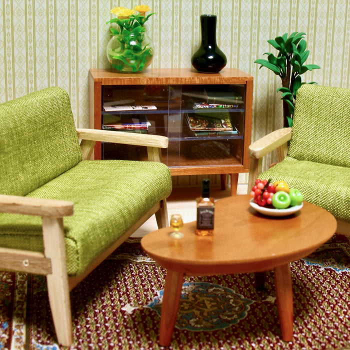 Coffee table, retro, small, teak