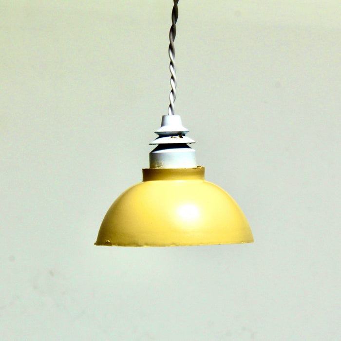 Ceiling lamp, light yellow retro, LED