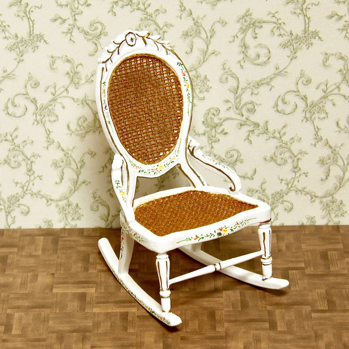 Rocking chair, hand painted, quality furniture