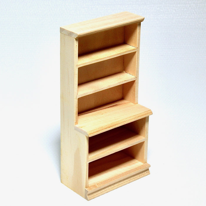 Bookshelf, store sales shelf, wooden finish