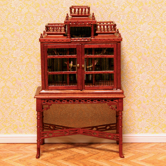 Birdcage, walnut, quality furniture