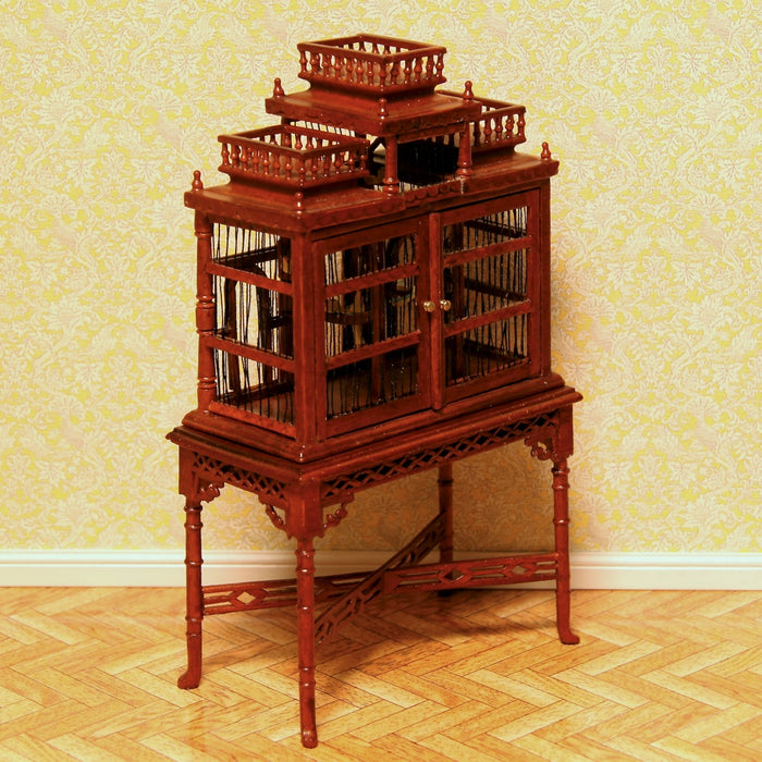 Birdcage, walnut, quality furniture