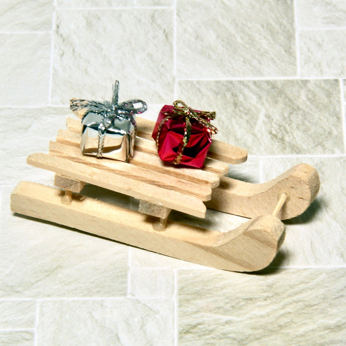 Sled, made of wood, 6 cm, 1 pc