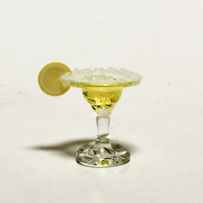 Margarita cocktail in a glass, real glass