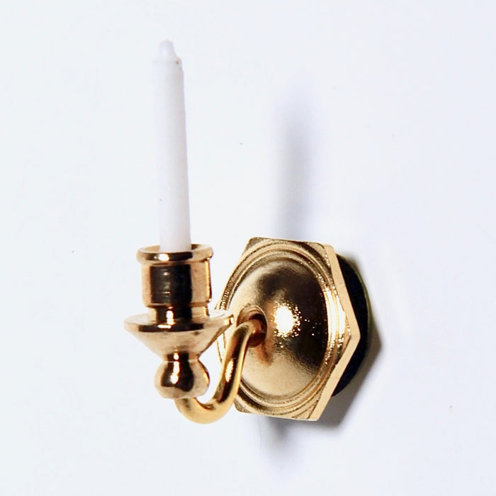 Wall candle, brass