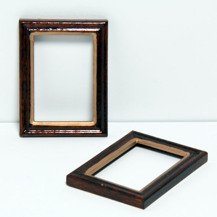 Frame, 5.3 x 4 cm, dark, 2 pcs