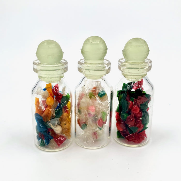 Sweets in a glass jar, with candy paper, 1 pc