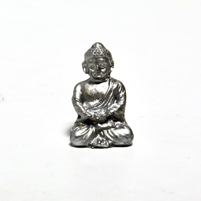 Buddha staty, silver