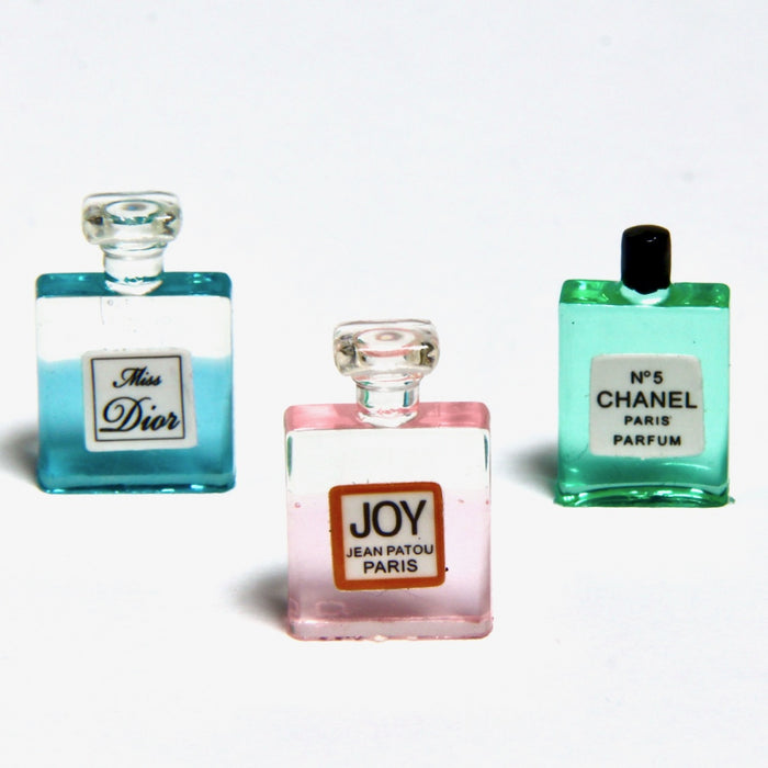 Perfume bottle, very small, 3 pcs