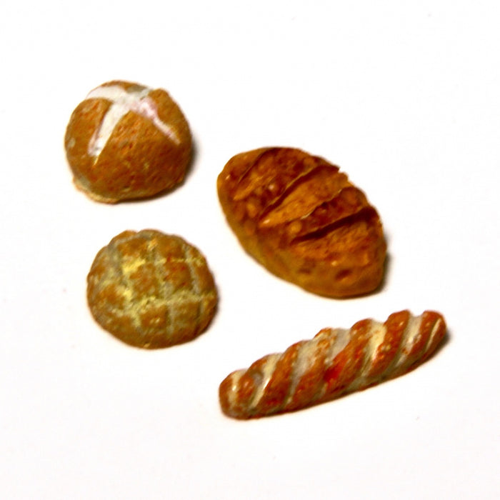 Bread, 4 different types, very small