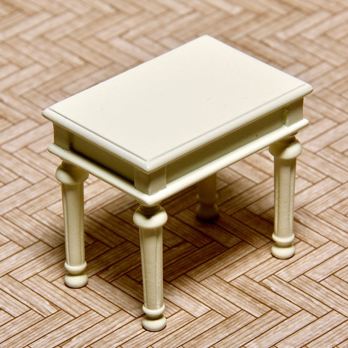 Side table, bone white