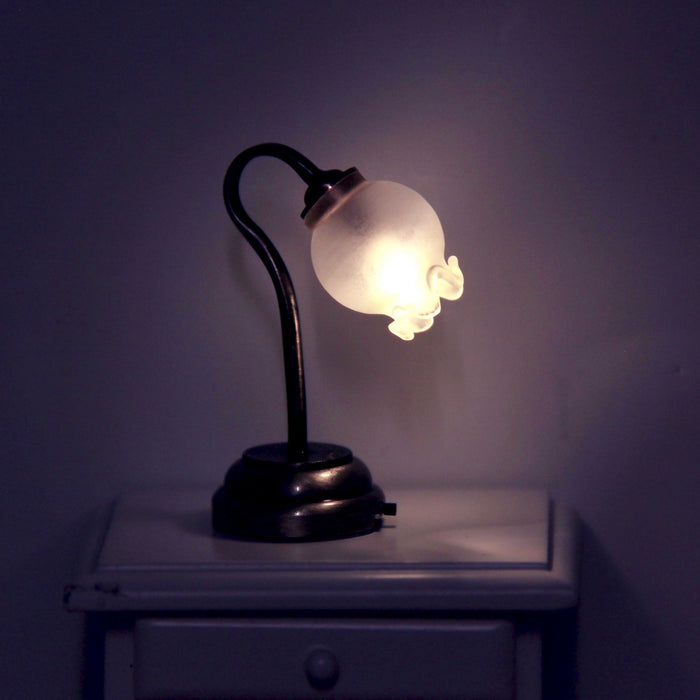 Table lamp, tulip dome, LED