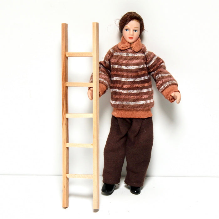 Low ladder, 15 cm, made of wood