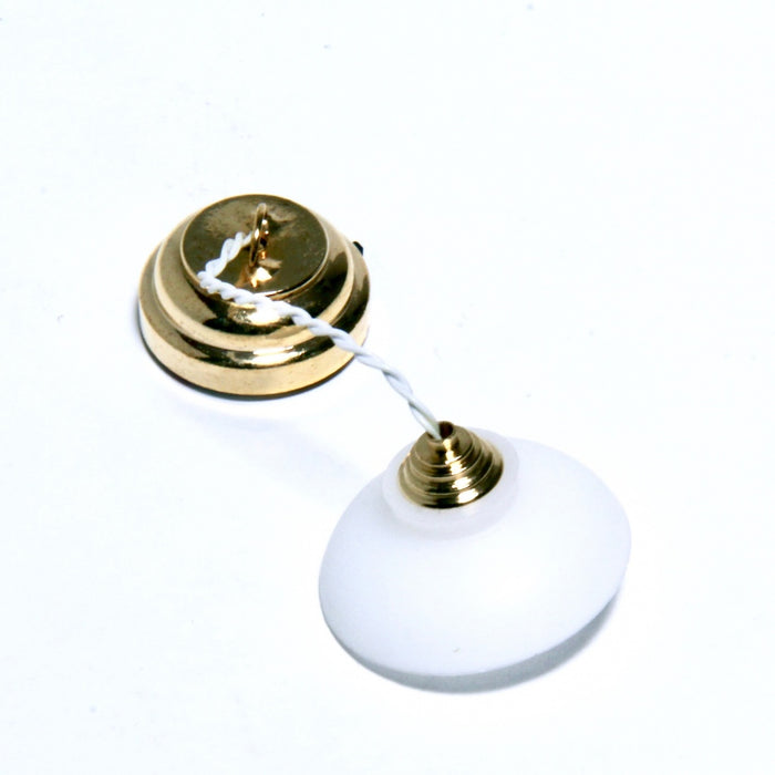 Ceiling lamp, small, white dome, LED