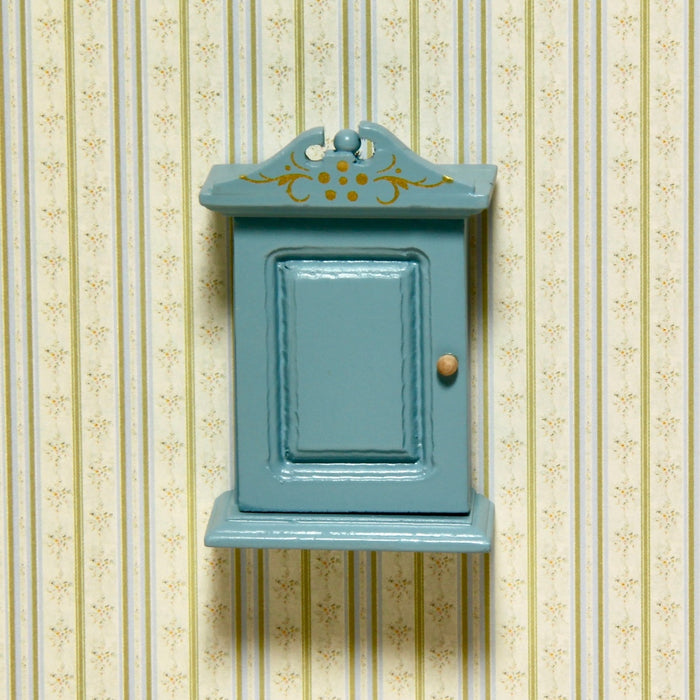 Wall cabinet, blue, small