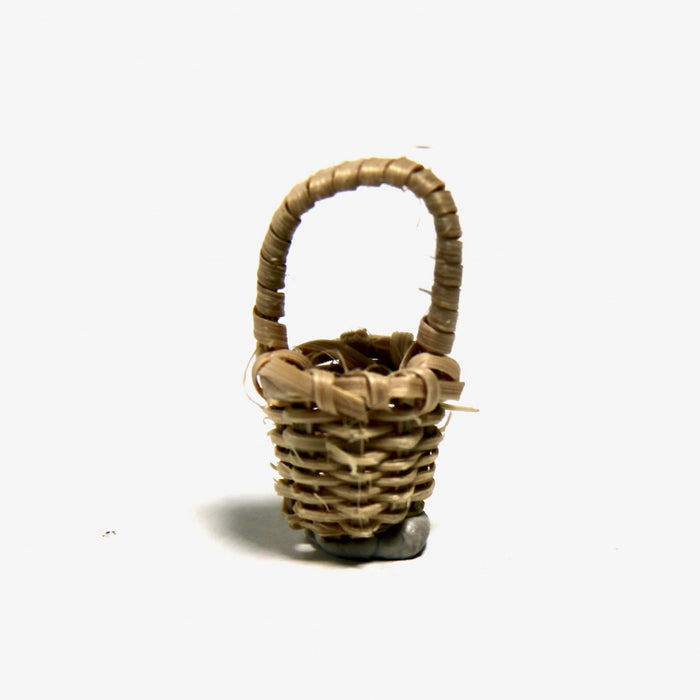 Basket with carrying handle, light, very small