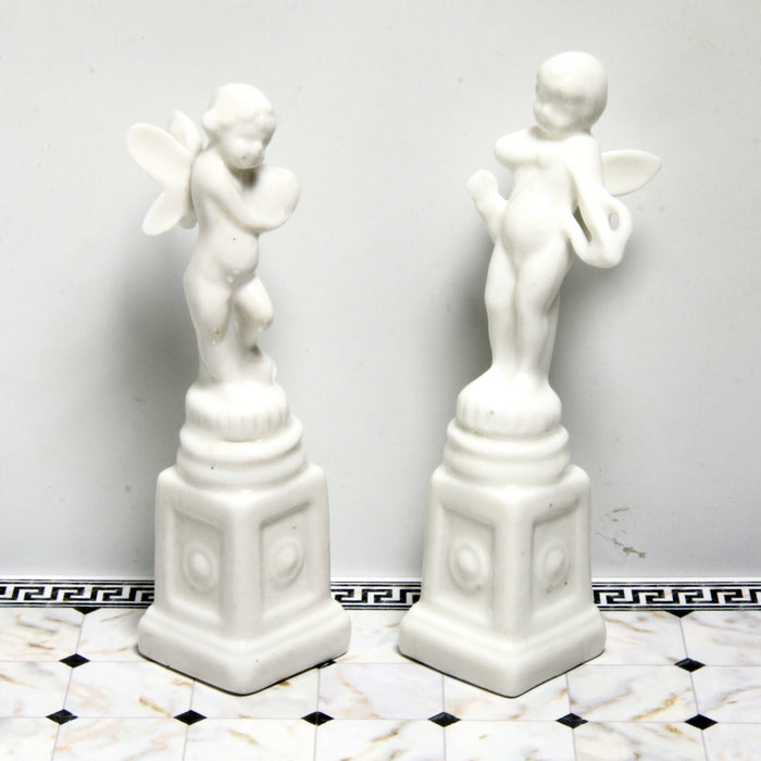 Cupid statue, porcelain